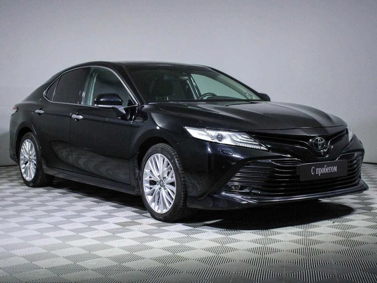 TOYOTA CAMRY, Черный, 2018, Автоматическая, 249 л.с., цена от 1 792 000 руб.