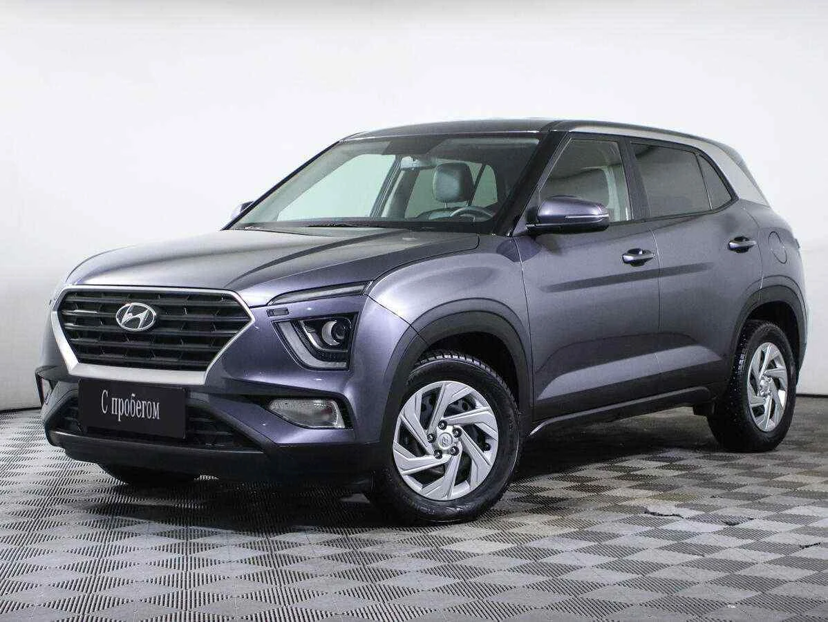 Hyundai Creta, Серый, 2021, Автоматическая, 123 л.с., цена от 1 505 000 руб.