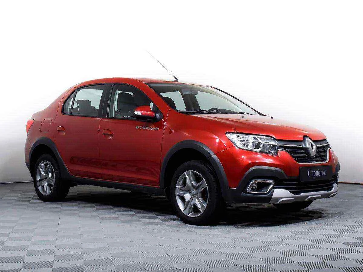 Renault Logan, Красный, 2021, Автоматическая, 102 л.с., цена от 690 000 руб.