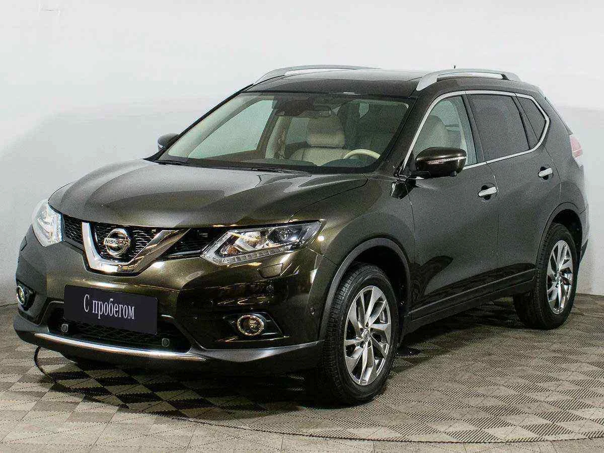 Nissan X-Trail, Зеленый, 2015, Вариатор, 171 л.с., цена от 1 339 000 руб.