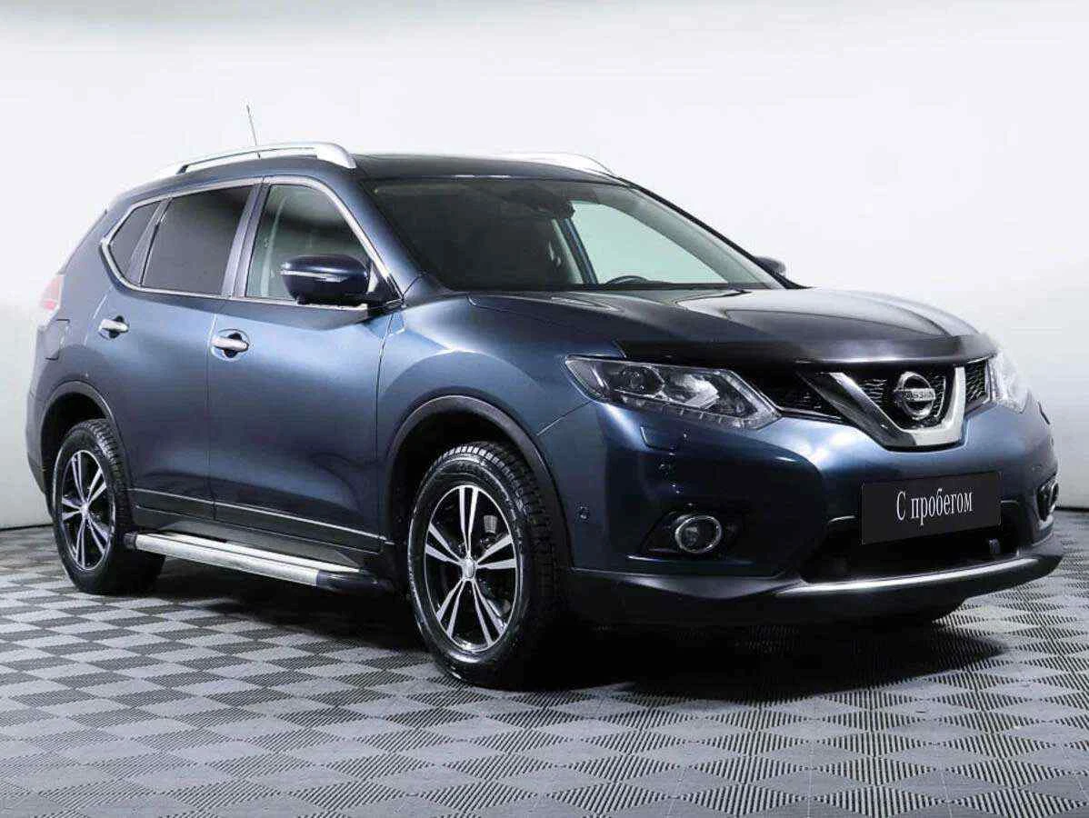 Nissan X-Trail, Синий, 2015, Вариатор, 144 л.с., цена от 1 052 000 руб.