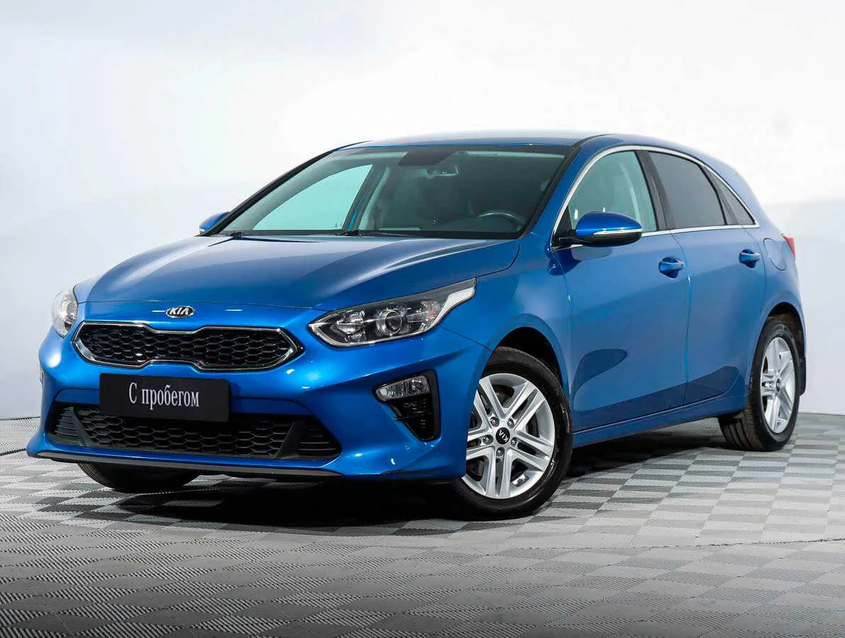 KIA CEED, Синий, 2019, Робот, 140 л.с., цена от 1 176 000 руб.