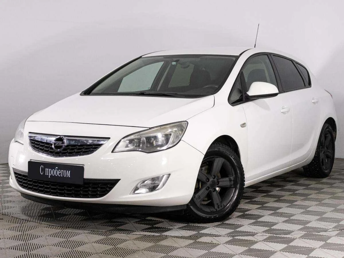 OPEL ASTRA, Белый, 2011, Автоматическая, 115 л.с., цена от 434 400 руб.