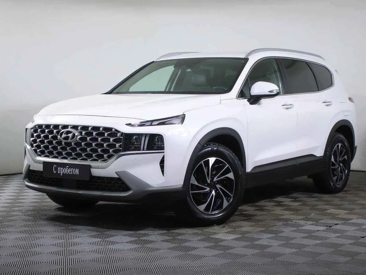 Hyundai Santa Fe, Белый, 2020, Автоматическая, 202 л.с., цена от 2 599 000 руб.