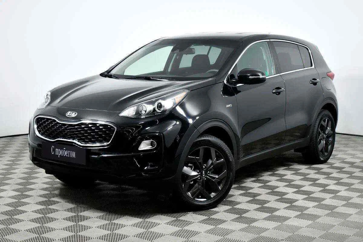 KIA Sportage, Черный, 2021, Автоматическая, 150 л.с., цена от 2 229 000 руб.
