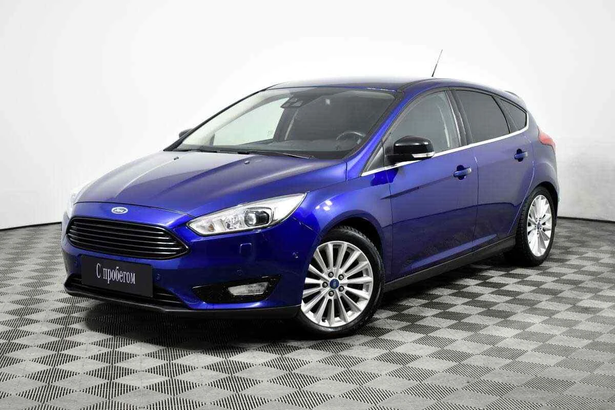 Ford Focus, Синий, 2015, Автоматическая, 150 л.с., цена от 533 000 руб.