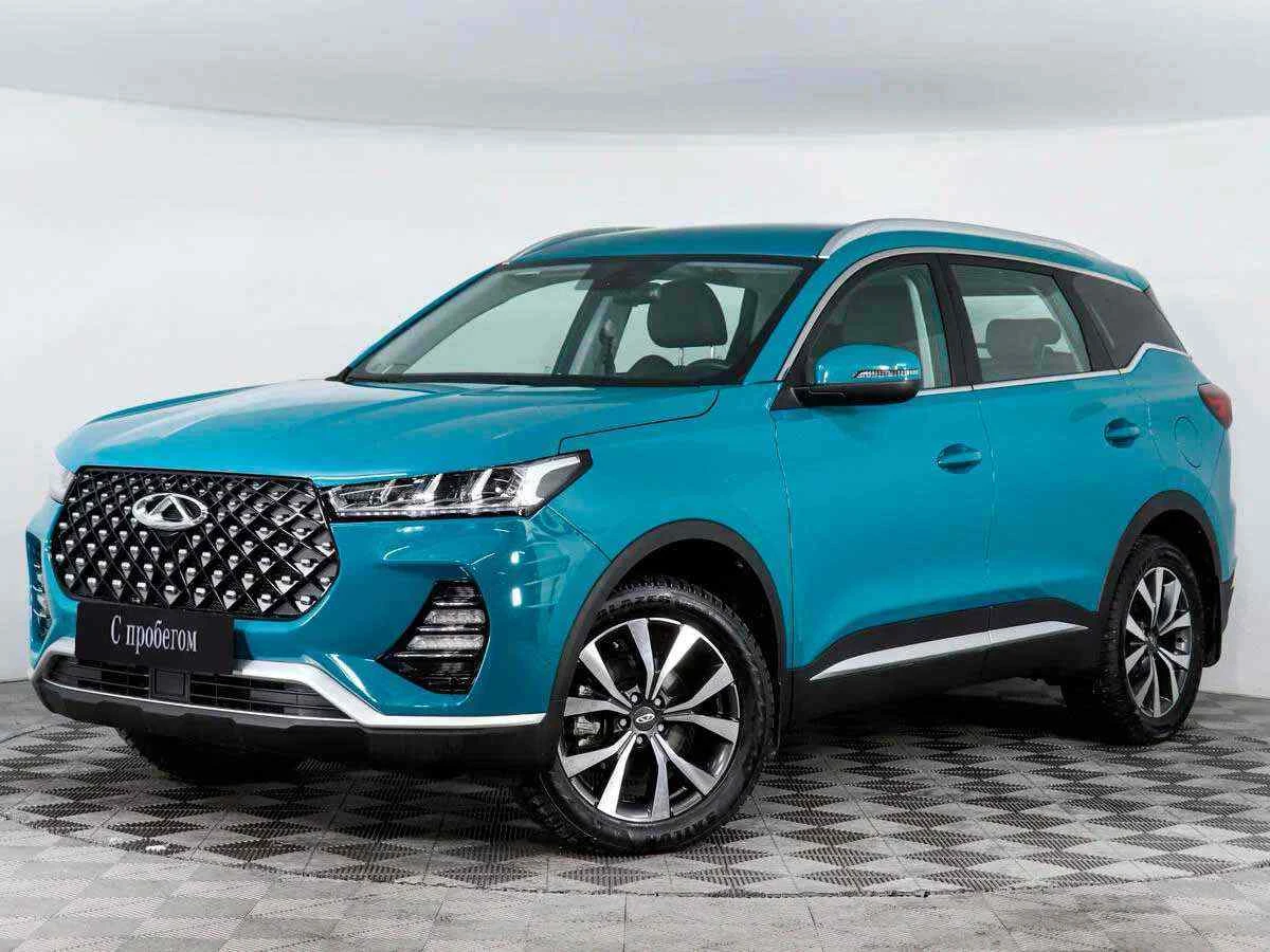Chery Tiggo 7 Pro, Голубой, 2020, Вариатор, 147 л.с., цена от 1 434 000 руб.