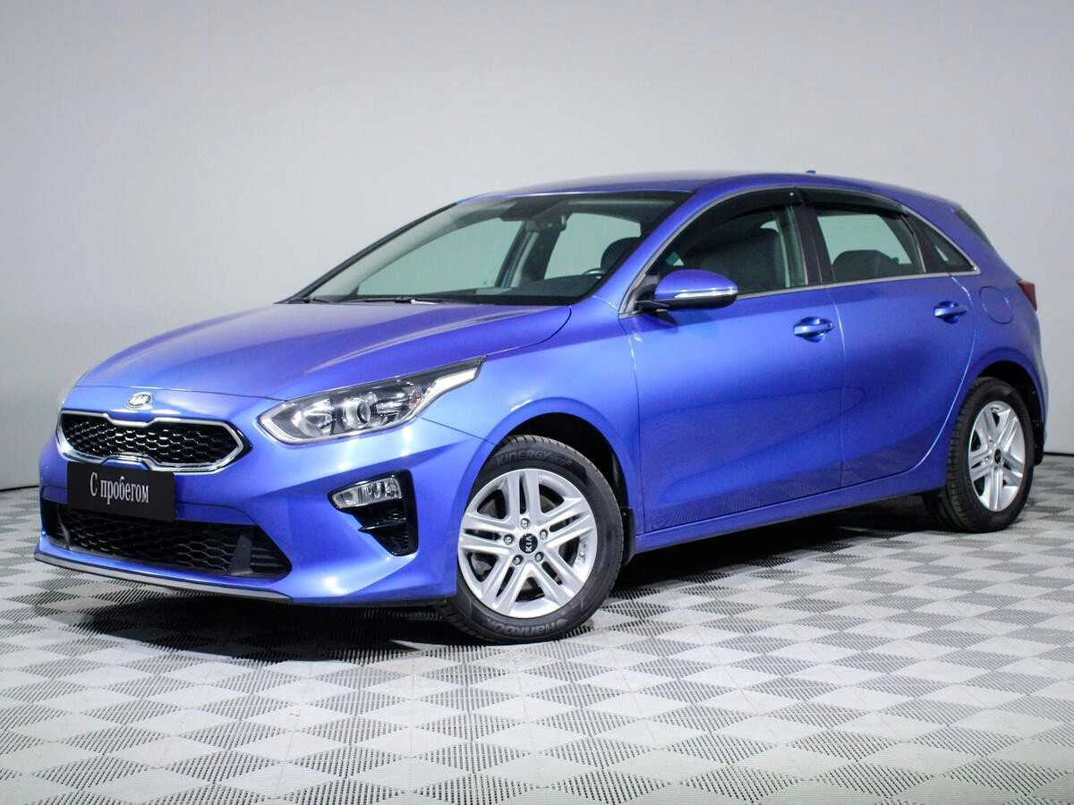 KIA CEED, Синий, 2019, Автоматическая, 128 л.с., цена от 1 120 000 руб.
