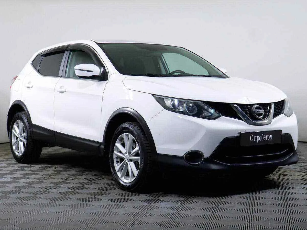 Nissan Qashqai, Белый, 2014, Вариатор, 144 л.с., цена от 838 000 руб.