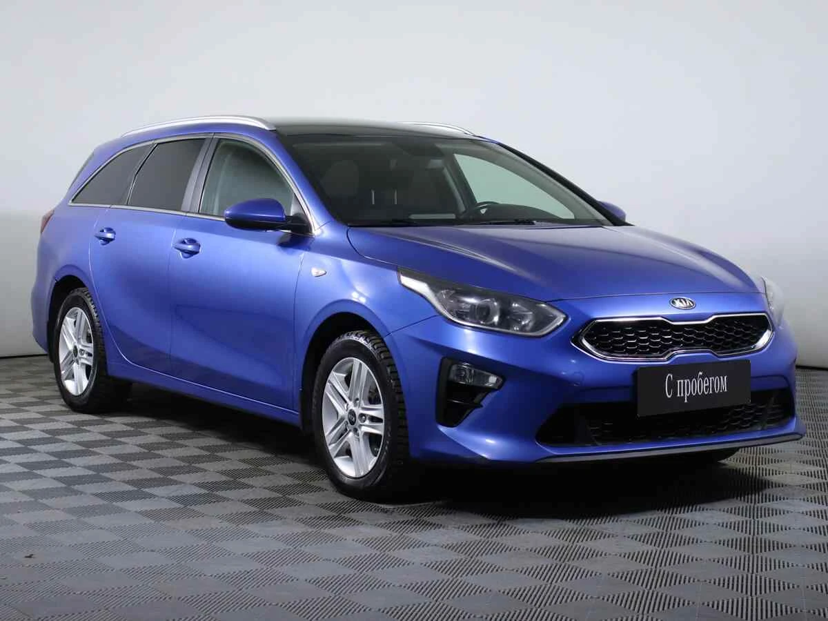 KIA Ceed, Синий, 2019, Автоматическая, 128 л.с., цена от 1 070 000 руб.