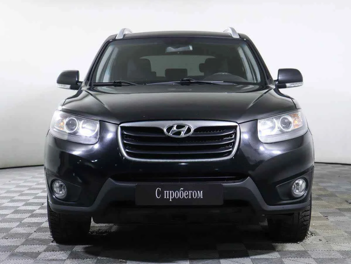 Hyundai Santa Fe, Черный, 2010, Механическая, 174 л.с., цена от 649 000 руб.
