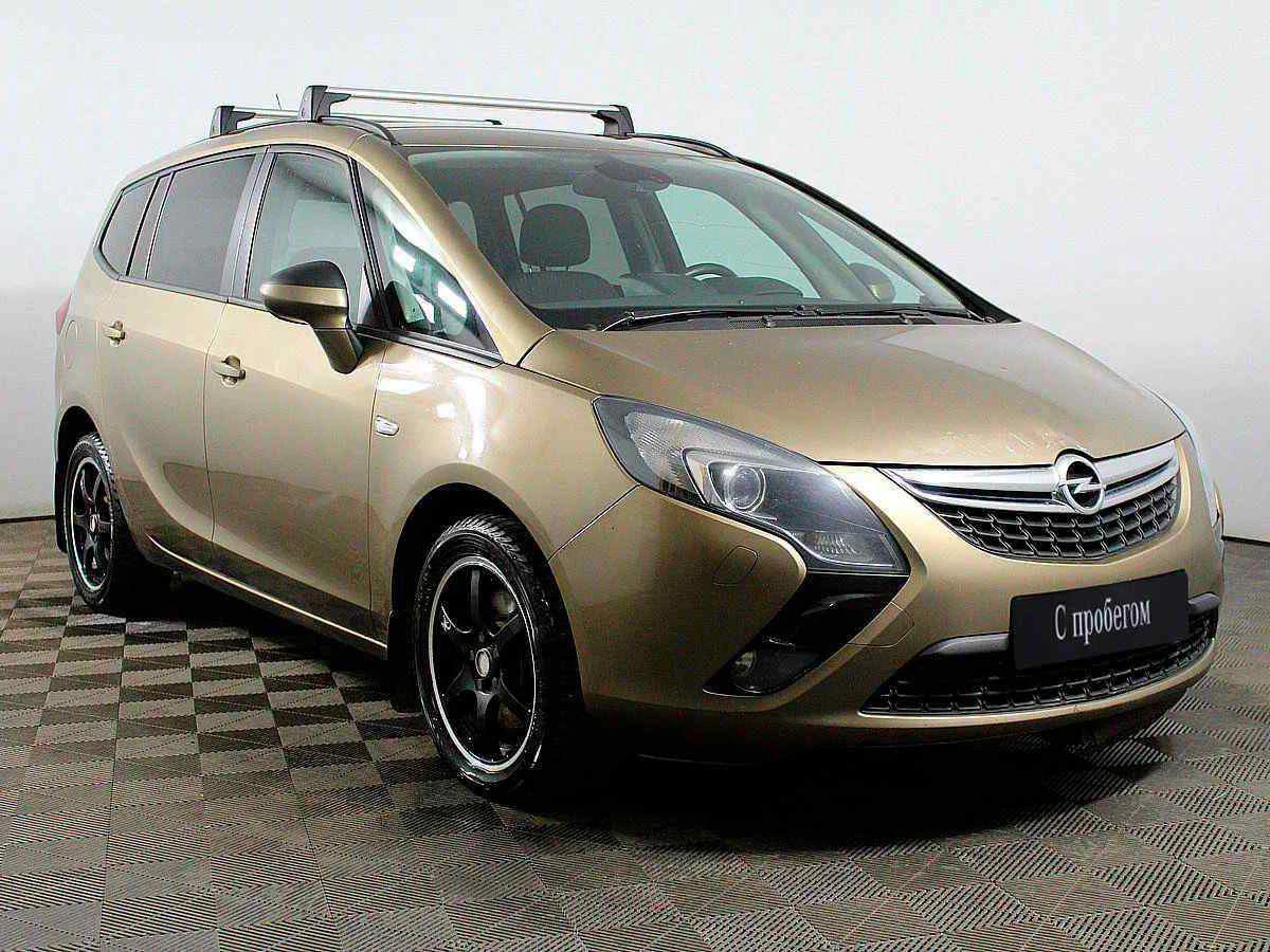 Opel Zafira, Бежевый, 2014, Автоматическая, 130 л.с., цена от 979 000 руб.