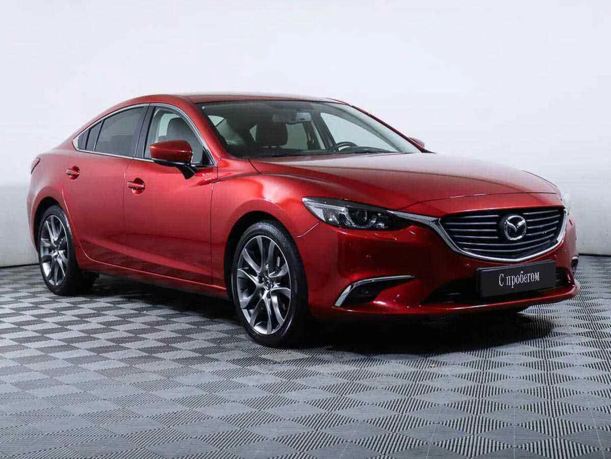 Mazda 6, Красный, 2018, Автоматическая, 192 л.с., цена от 1 232 000 руб.