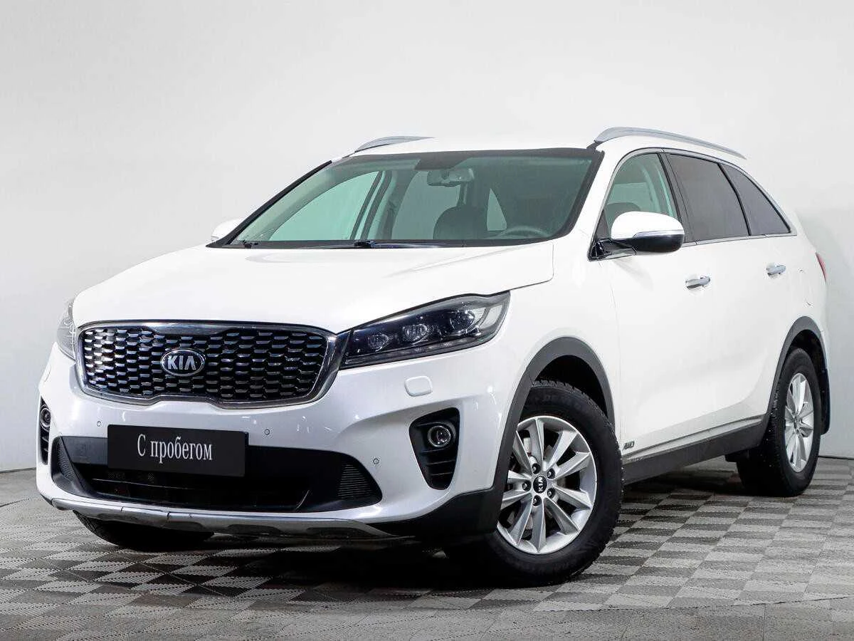 KIA SORENTO, Белый, 2019, Автоматическая, 188 л.с., цена от 1 824 000 руб.