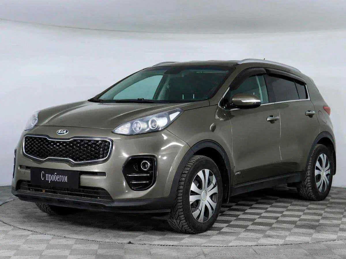 KIA Sportage, Бежевый, 2016, Автоматическая, 150 л.с., цена от 1 298 000 руб.