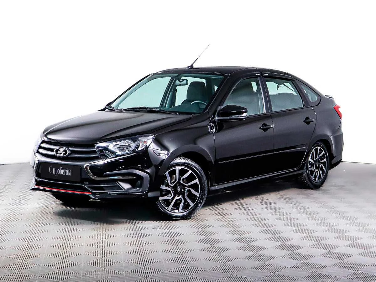 LADA GRANTA, Черный, 2023, Механическая, 90 л.с., цена от 768 000 руб.