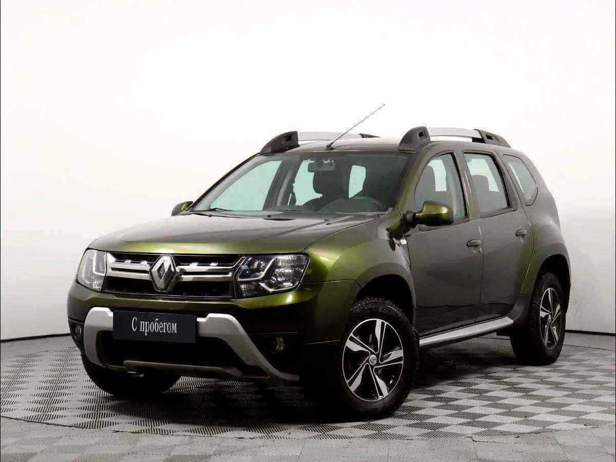 Renault Duster, Зеленый, 2018, Автоматическая, 143 л.с., цена от 1 371 000 руб.