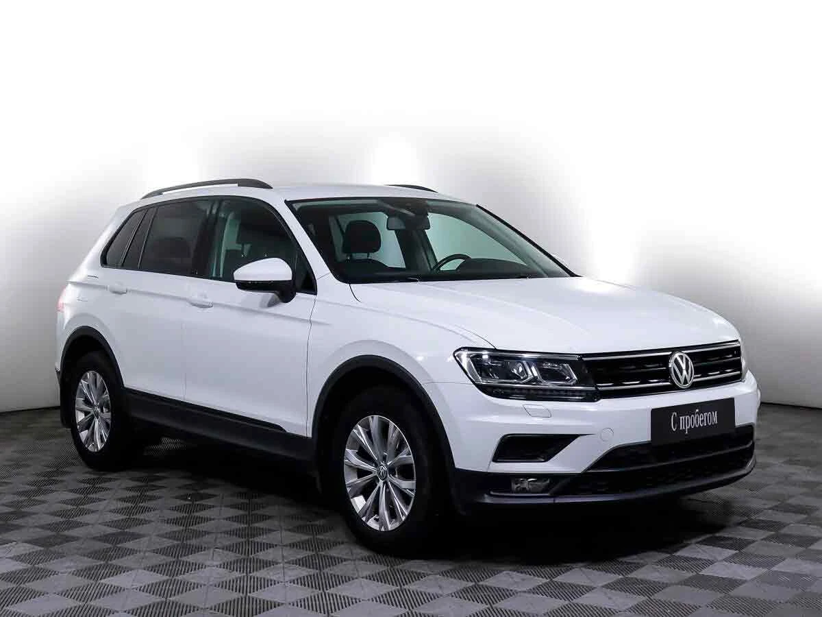 VOLKSWAGEN TIGUAN, Белый, 2020, Робот, 150 л.с., цена от 1 452 800 руб.