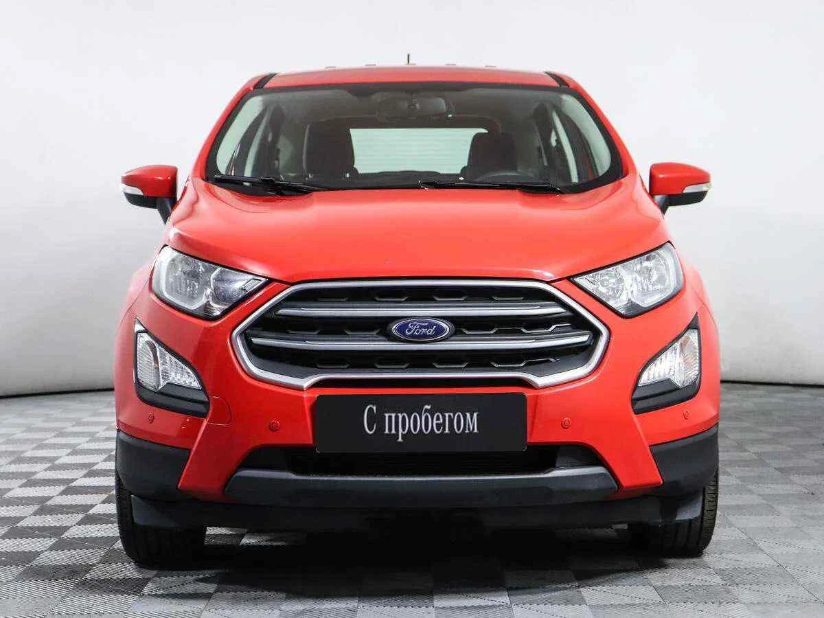 Ford EcoSport, Красный, 2019, Автоматическая, 123 л.с., цена от 1 049 000 руб.