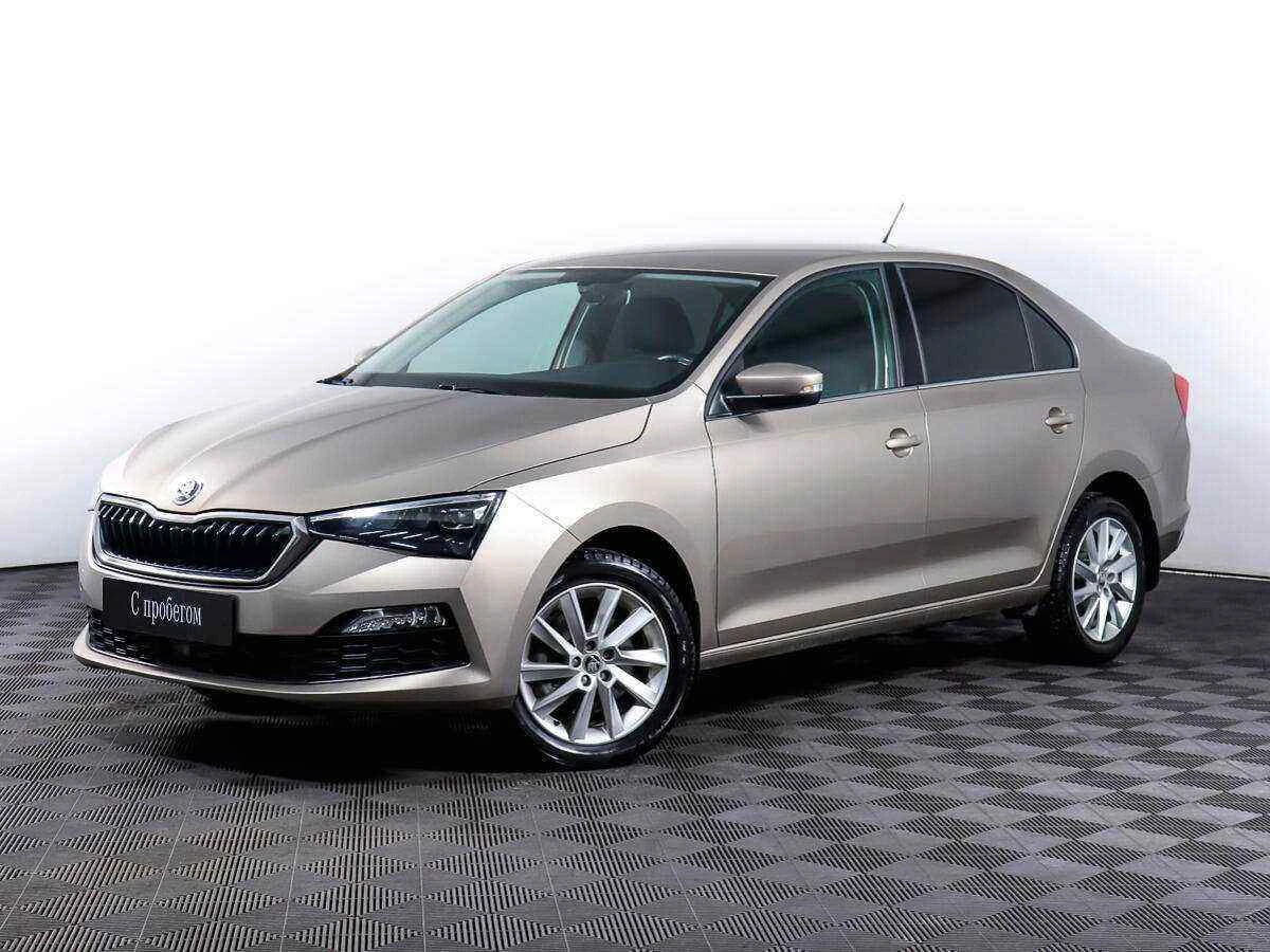 Skoda Rapid, Бежевый, 2020, Автоматическая, 110 л.с., цена от 810 000 руб.