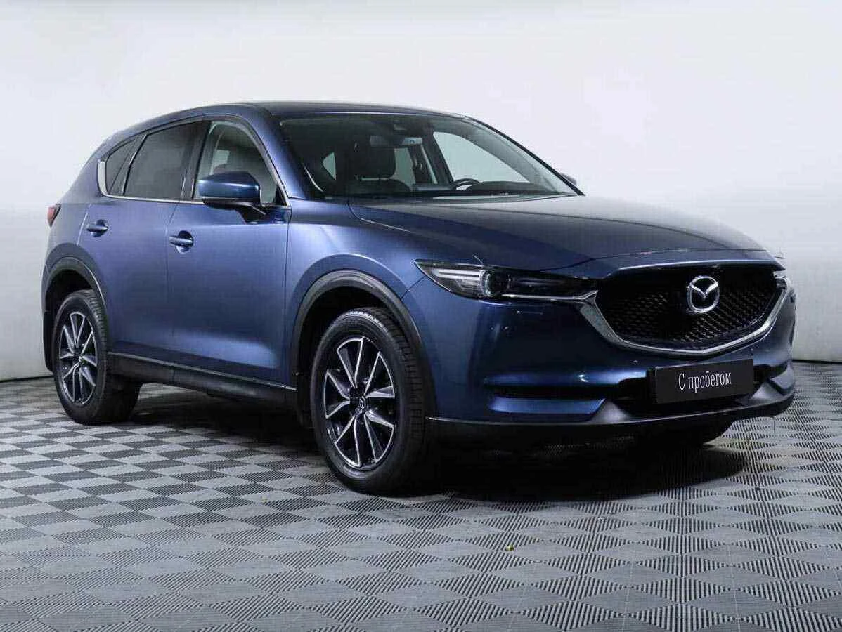 Mazda CX-5, Синий, 2019, Автоматическая, 150 л.с., цена от 1 655 000 руб.
