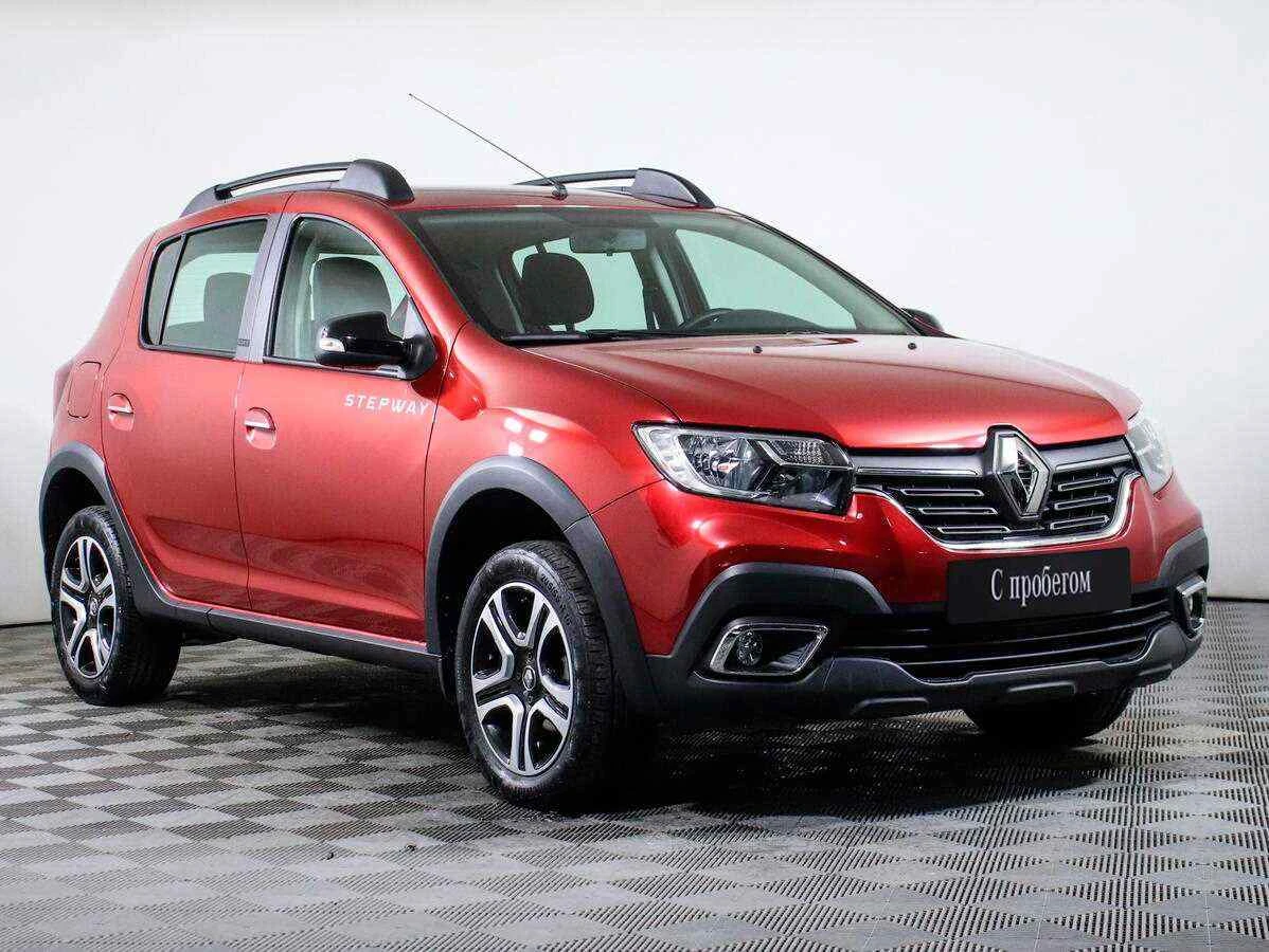 Renault Sandero, Красный, 2021, Автоматическая, 102 л.с., цена от 989 000 руб.