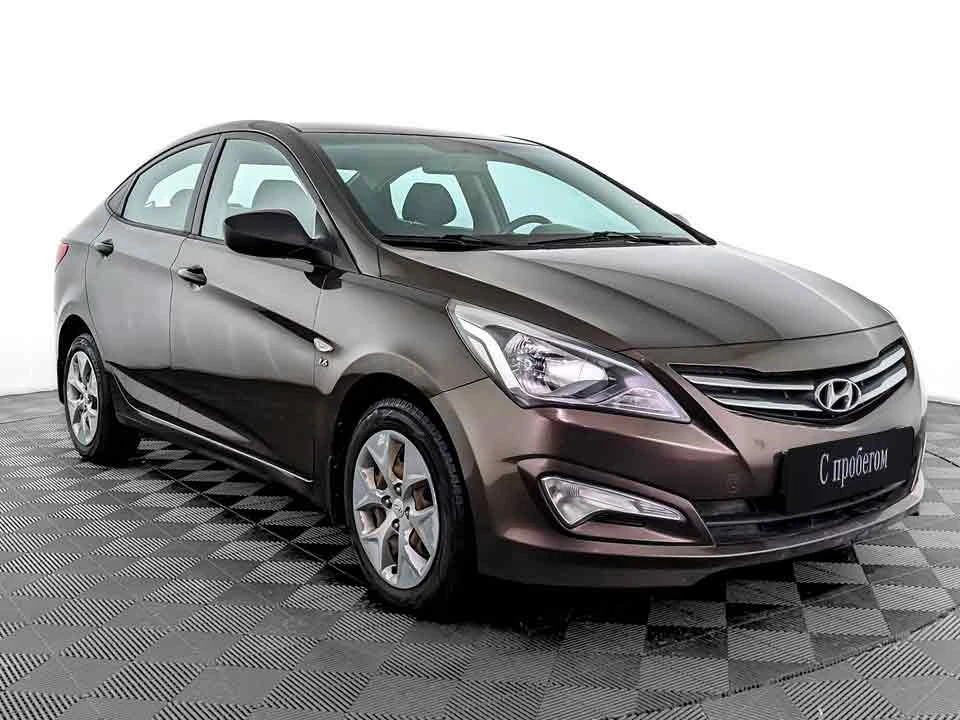HYUNDAI SOLARIS, Коричневый, 2015, Автоматическая, 123 л.с., цена от 784 000 руб.