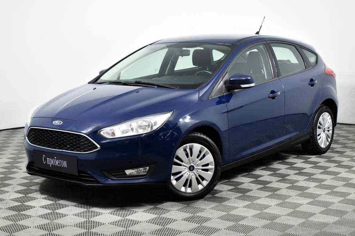 Ford Focus, Синий, 2017, Робот, 105 л.с., цена от 794 000 руб.