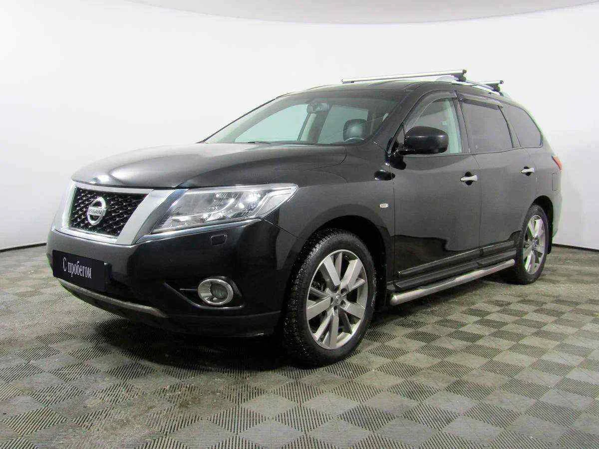 Nissan Pathfinder, Черный, 2014, Вариатор, 249 л.с., цена от 1 371 000 руб.