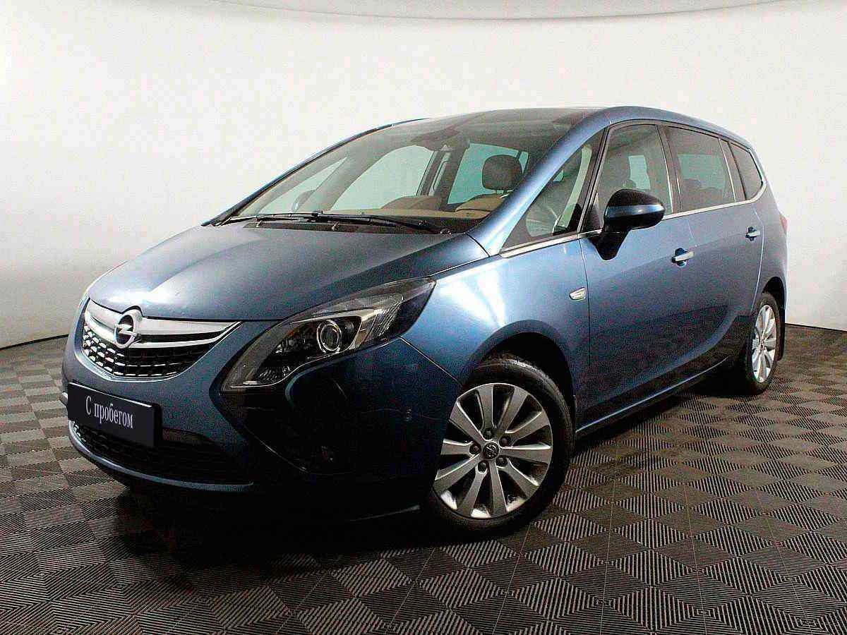 Opel Zafira, Голубой, 2013, Автоматическая, 165 л.с., цена от 918 000 руб.