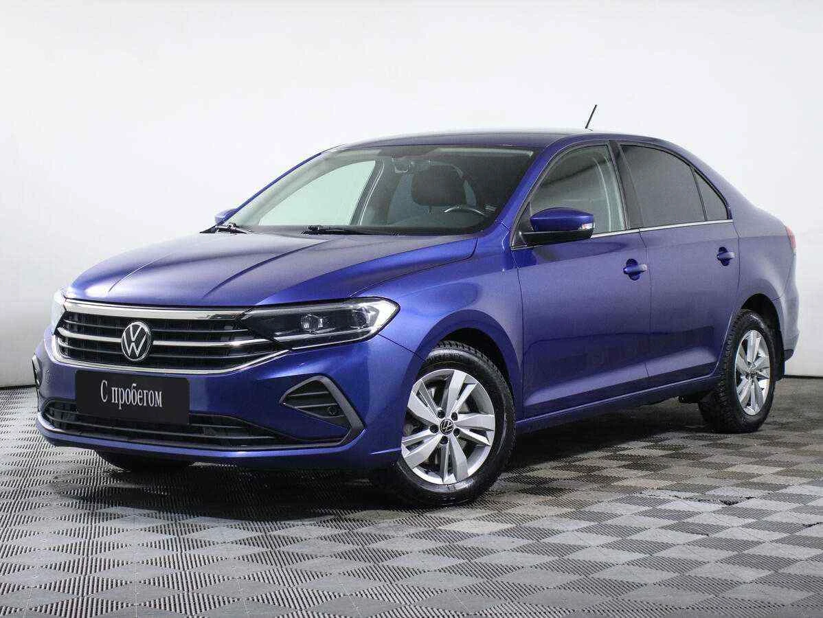 Volkswagen Polo, Синий, 2020, Автоматическая, 110 л.с., цена от 879 000 руб.