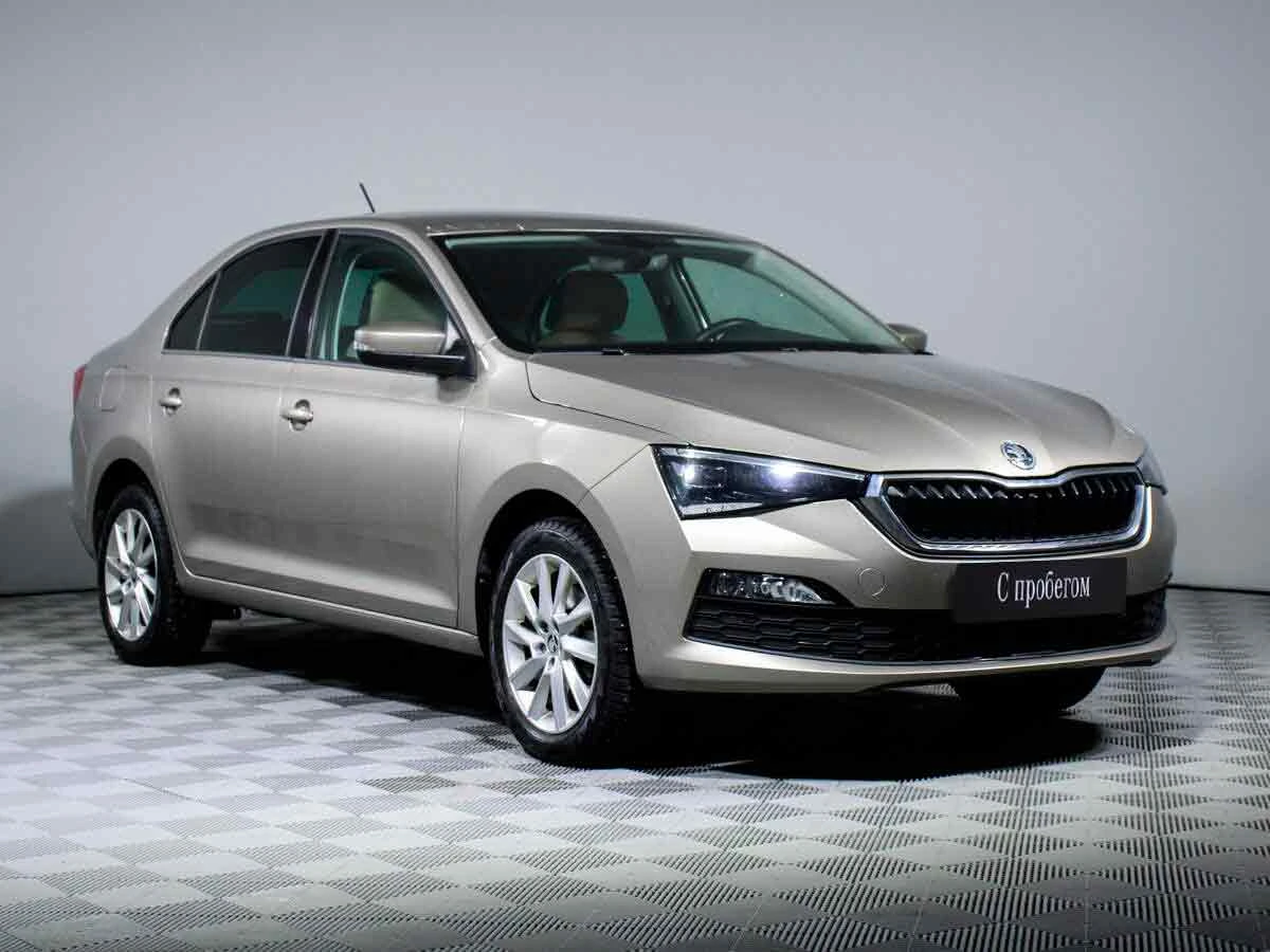 SKODA RAPID, Бежевый, 2020, Автоматическая, 110 л.с., цена от 1 043 200 руб.