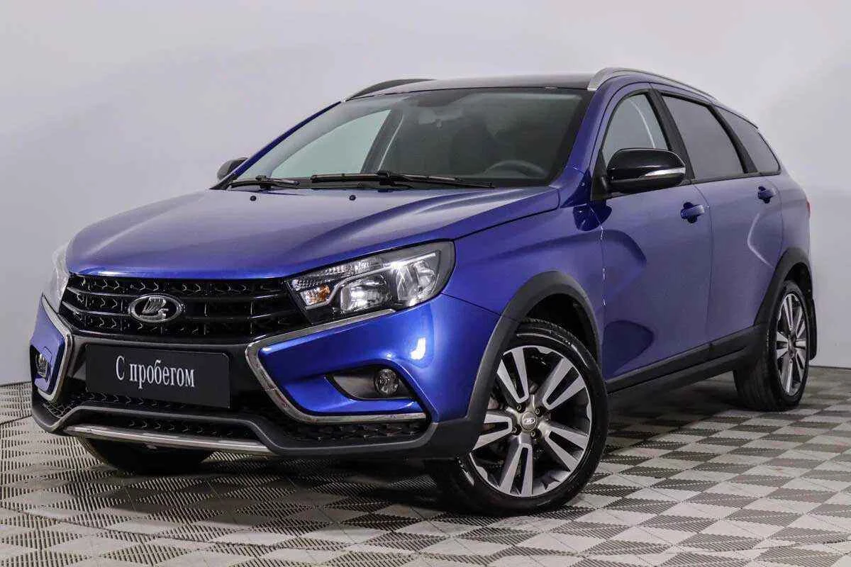 LADA Vesta SW Cross, Синий, 2021, Механическая, 122 л.с., цена от 992 000 руб.