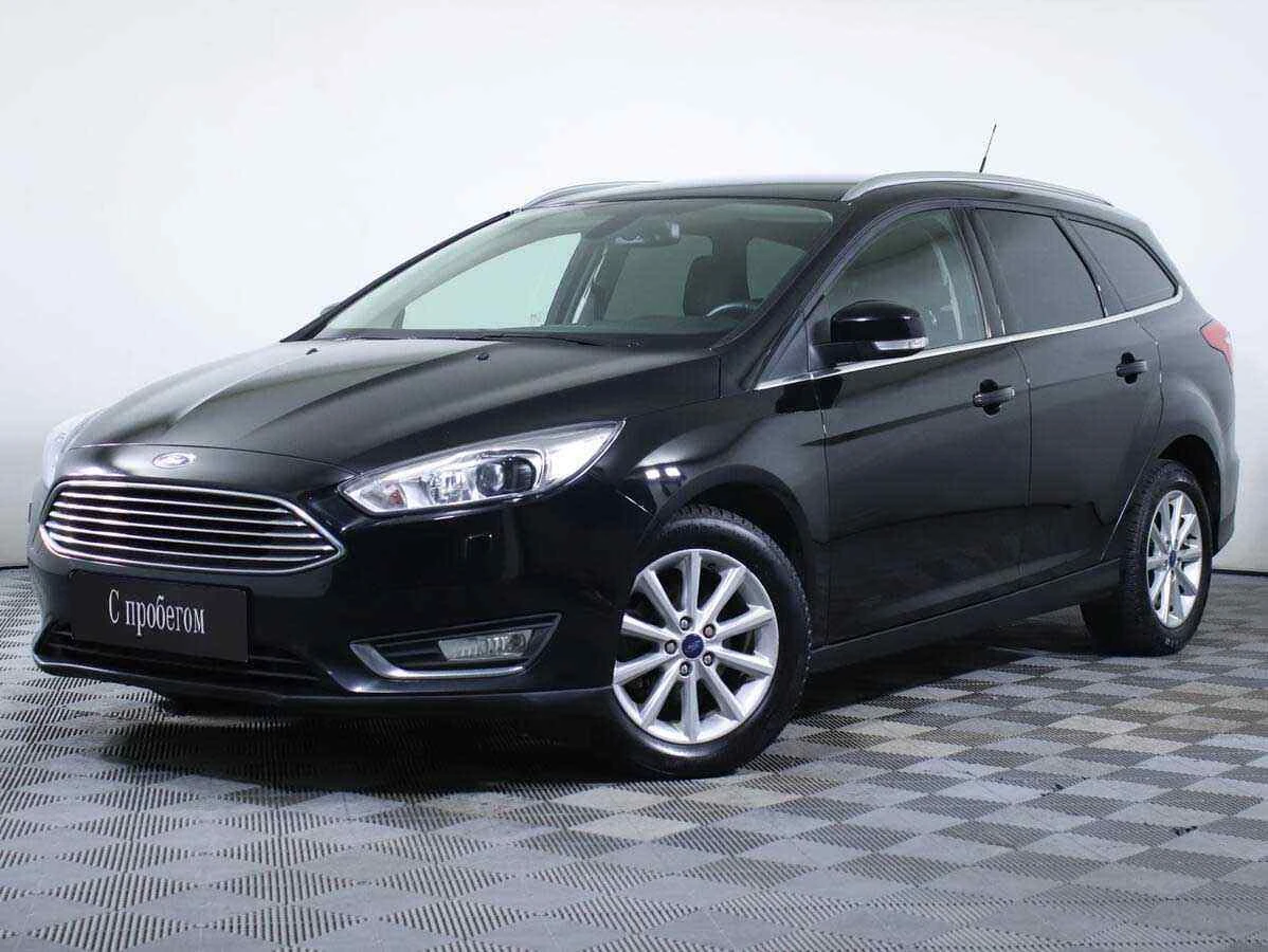 Ford Focus, Черный, 2016, Робот, 125 л.с., цена от 717 000 руб.