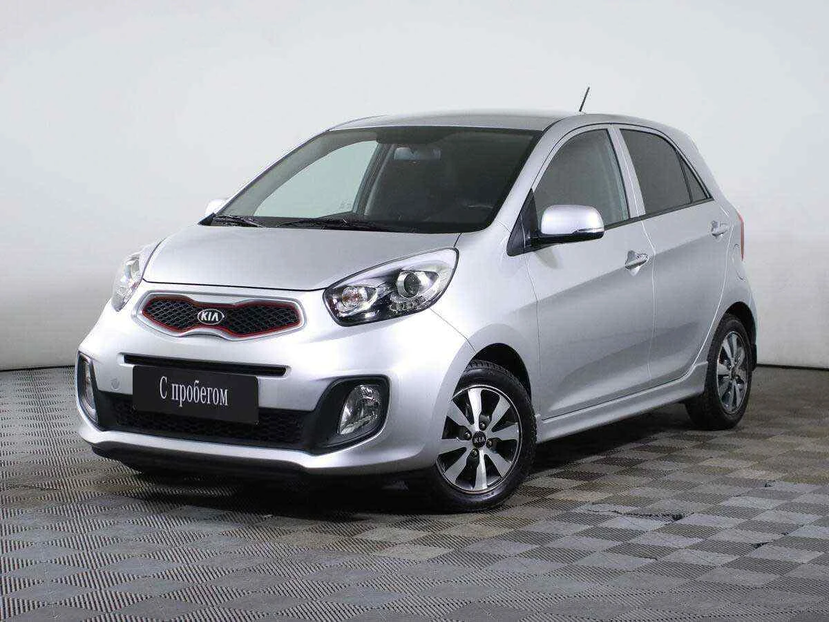 KIA Picanto, Серебряный, 2014, Автоматическая, 85 л.с., цена от 630 000 руб.