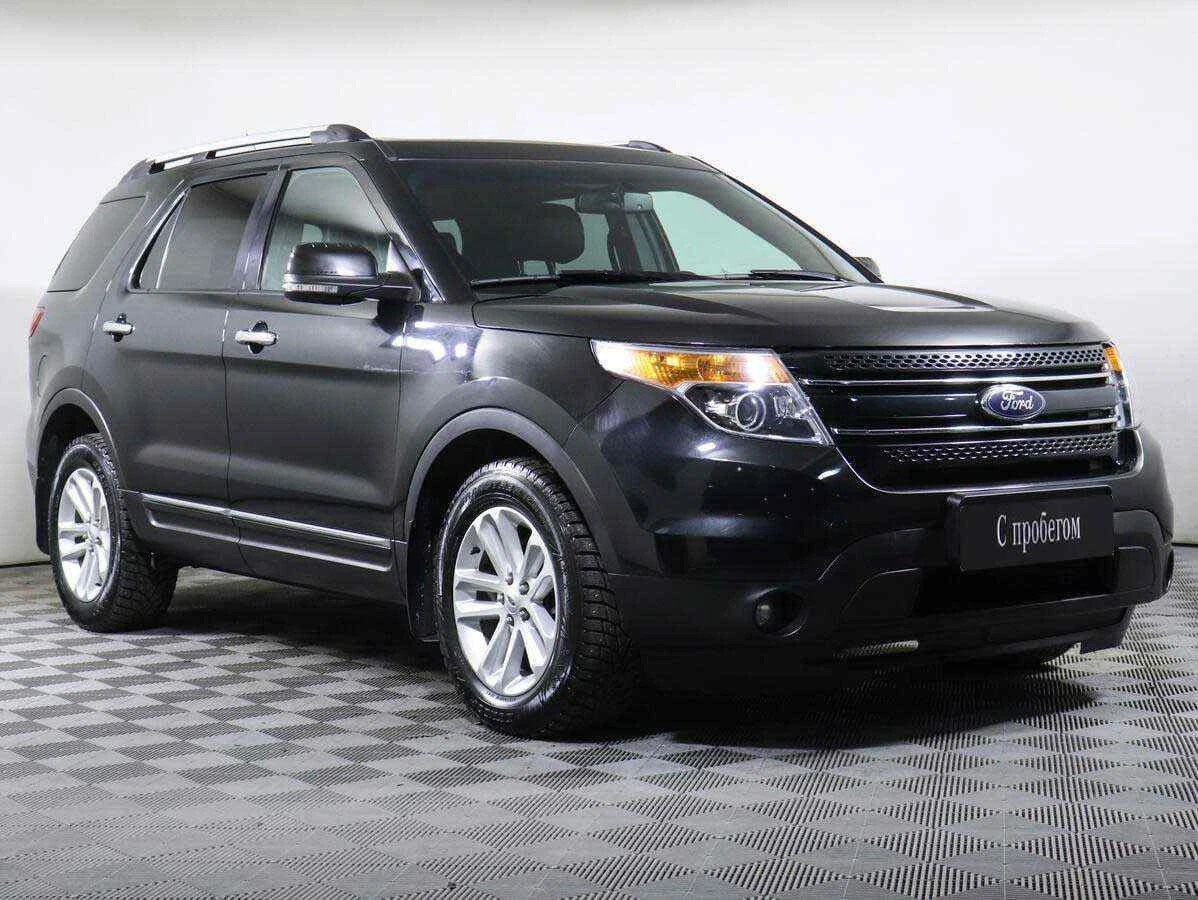 Ford Explorer, Черный, 2015, Автоматическая, 249 л.с., цена от 2 279 000 руб.