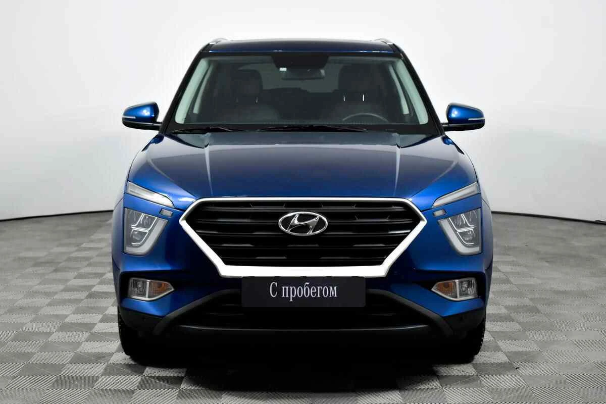 Hyundai Creta, Синий, 2021, Автоматическая, 123 л.с., цена от 1 523 000 руб.