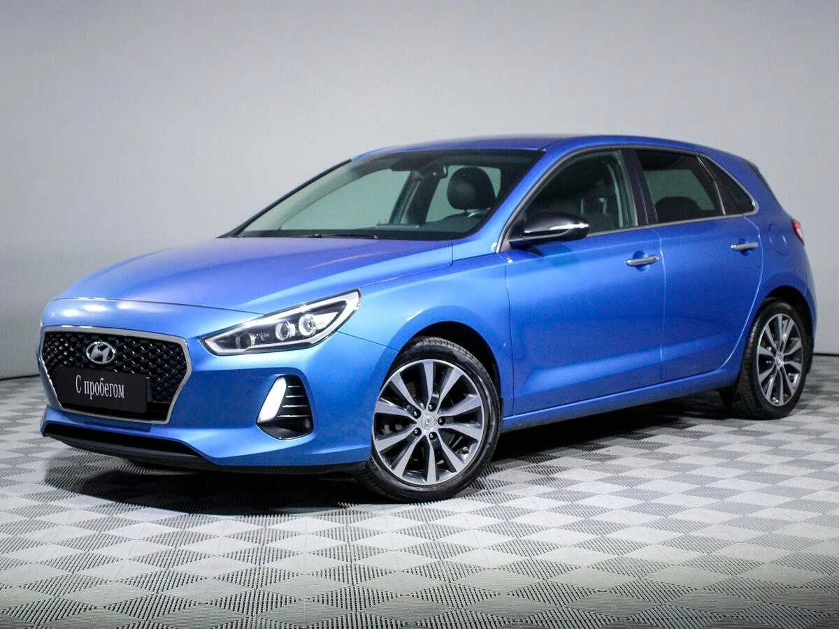 HYUNDAI I30, Синий, 2017, Робот, 140 л.с., цена от 992 000 руб.