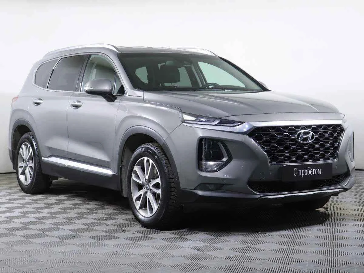 Hyundai Santa Fe, Серебряный, 2020, Автоматическая, 180 л.с., цена от 2 549 000 руб.