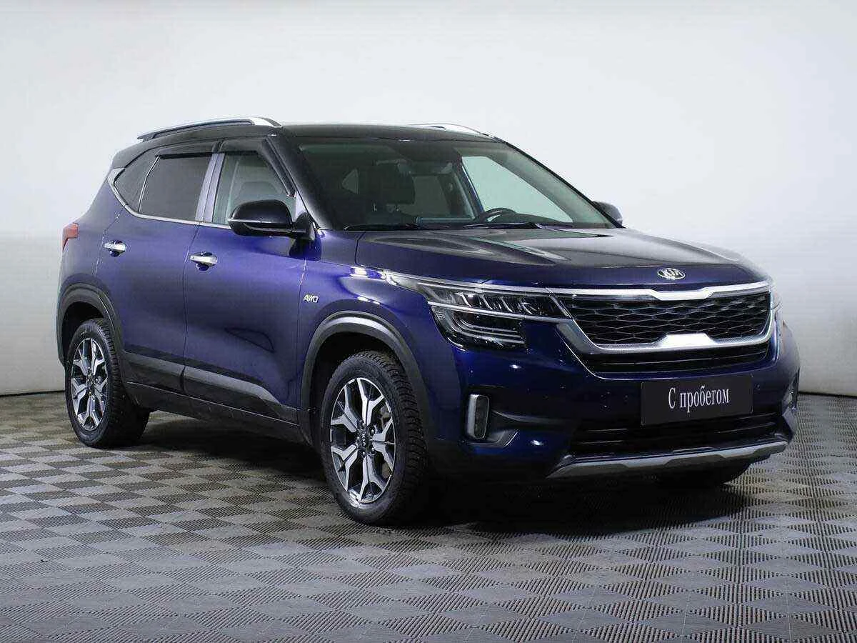 KIA Seltos, Синий, 2020, Вариатор, 149 л.с., цена от 1 870 000 руб.