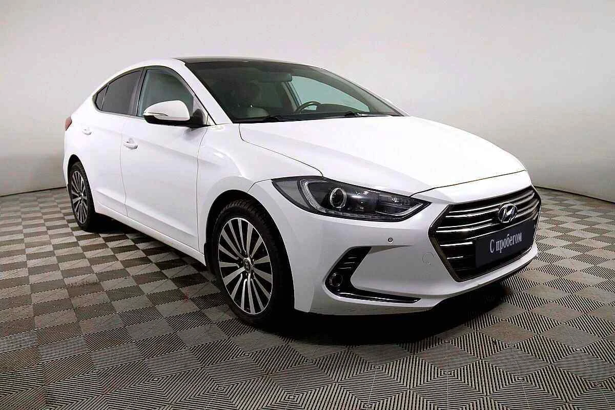 Hyundai Elantra, Белый, 2016, Автоматическая, 150 л.с., цена от 849 000 руб.