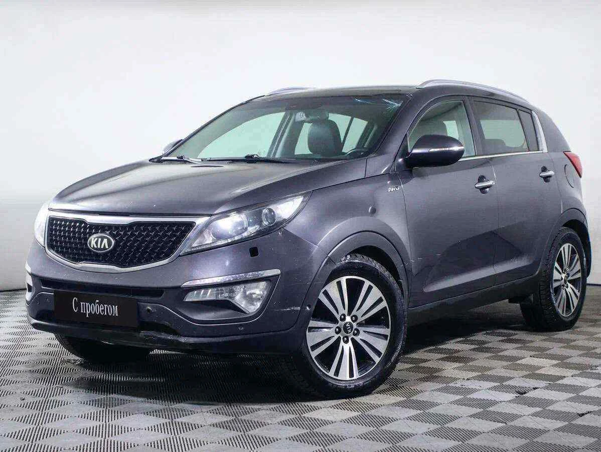 KIA Sportage, Серый, 2015, Автоматическая, 184 л.с., цена от 878 000 руб.