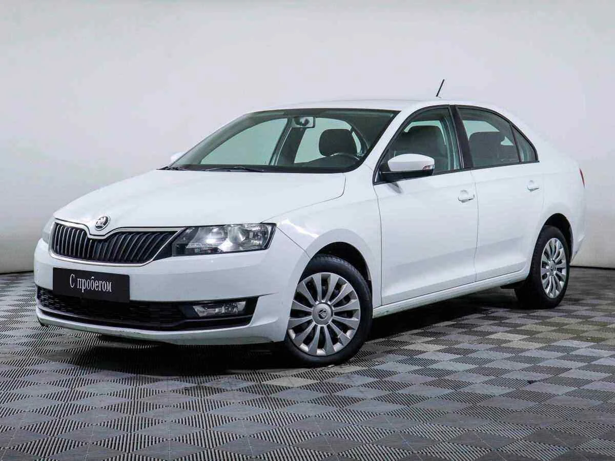 Skoda Rapid, Белый, 2017, Автоматическая, 110 л.с., цена от 536 000 руб.