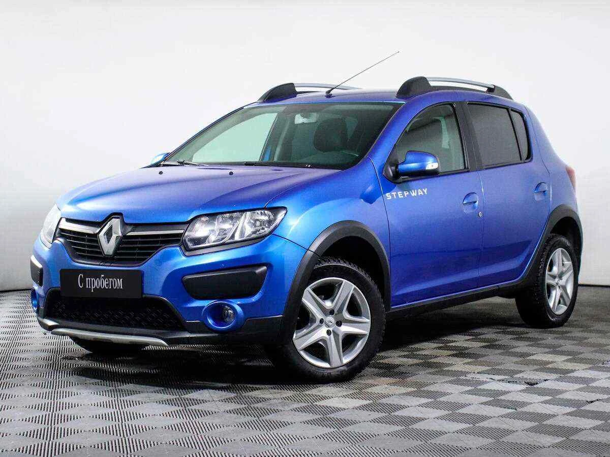 Renault Sandero, Синий, 2018, Вариатор, 113 л.с., цена от 580 000 руб.