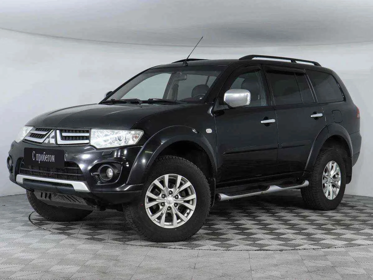 Mitsubishi Pajero Sport, Черный, 2014, Автоматическая, 178 л.с., цена от 1 311 900 руб.