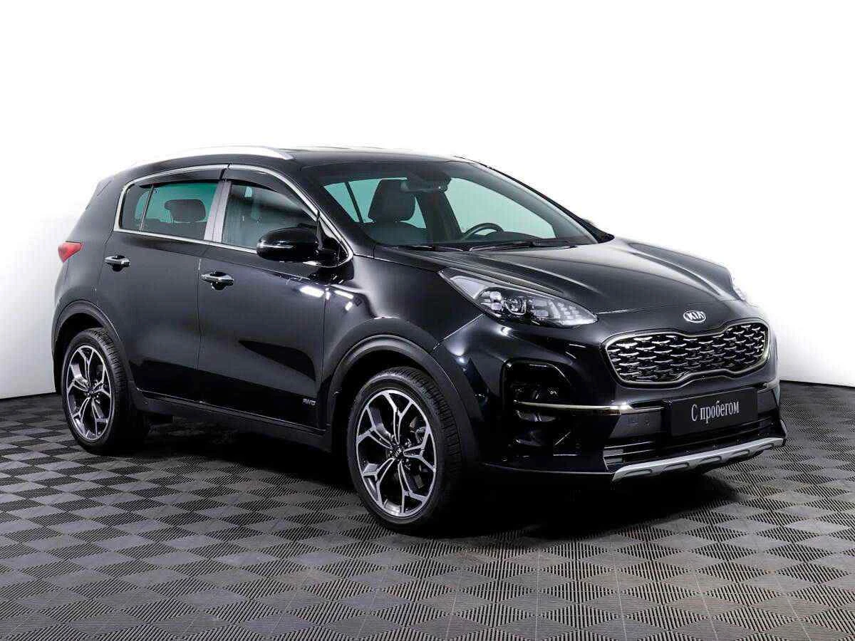 KIA Sportage, Черный, 2021, Автоматическая, 184 л.с., цена от 2 350 000 руб.