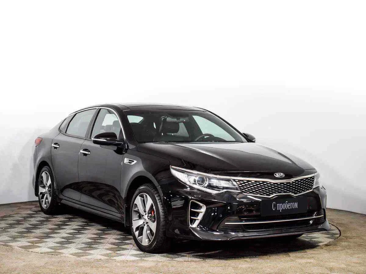KIA Optima, Черный, 2016, Автоматическая, 245 л.с., цена от 1 182 000 руб.