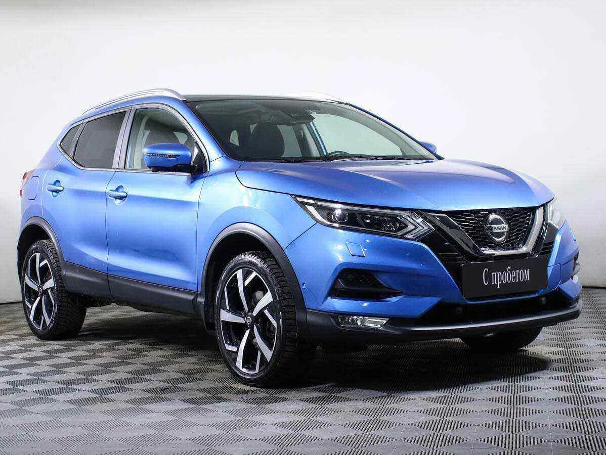 Nissan Qashqai, Голубой, 2020, Вариатор, 144 л.с., цена от 1 401 000 руб.