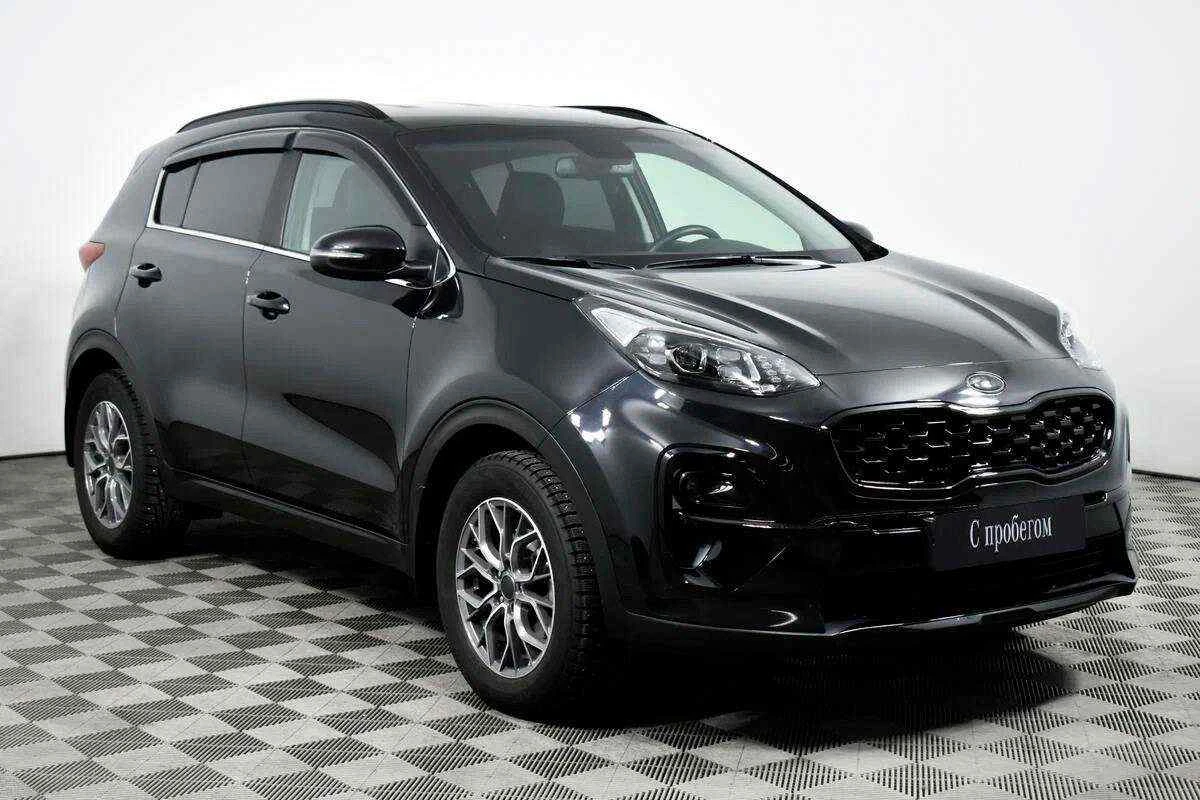 KIA Sportage, Черный, 2021, Автоматическая, 184 л.с., цена от 2 079 000 руб.