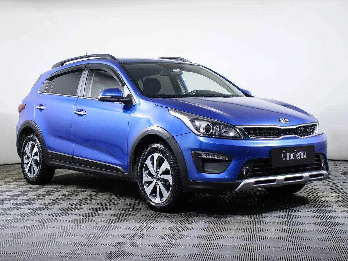 KIA Rio, Синий, 2020, Автоматическая, 123 л.с., цена от 1 160 000 руб.